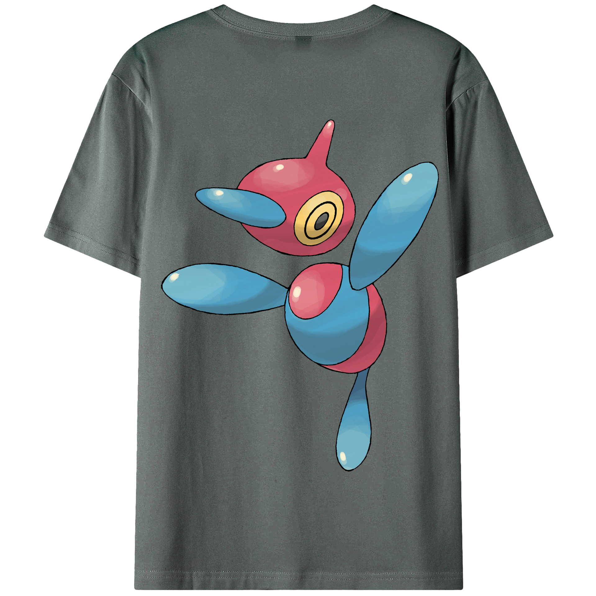（画像用） ポケットモンスター Pokémon 綿100％半袖Tシャツ（背面プリント）